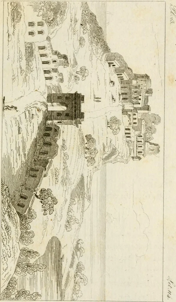An illustration from Lettres sur l'Italie, écrites en 1785, 1824, leaf 312