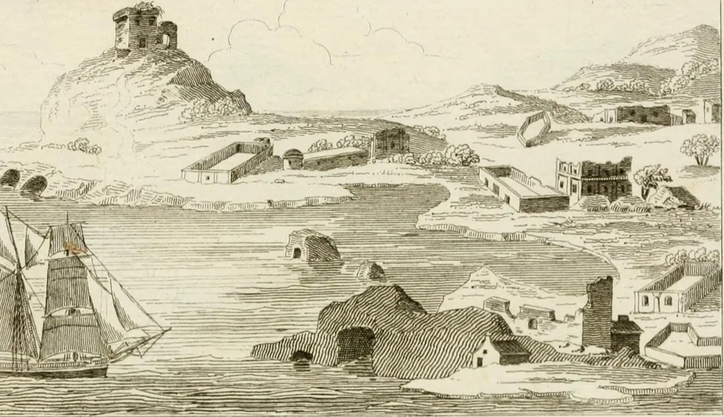An illustration from Lettres sur l'Italie, écrites en 1785, 1824, leaf 314