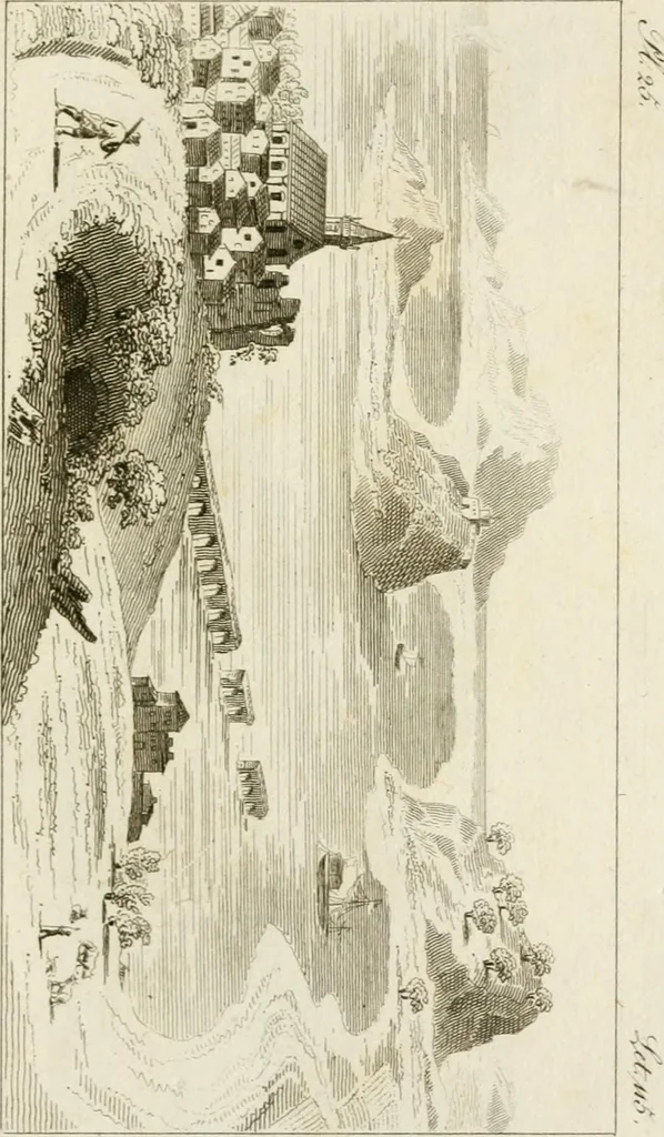 An illustration from Lettres sur l'Italie, écrites en 1785, 1824, leaf 316
