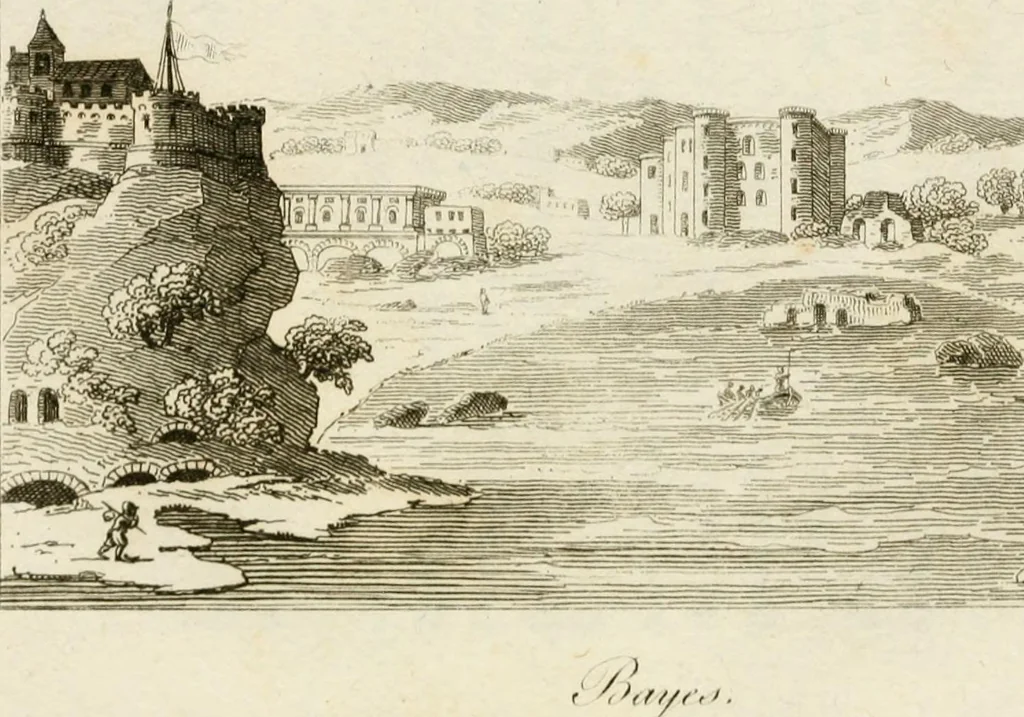 An illustration from Lettres sur l'Italie, écrites en 1785, 1824, leaf 318