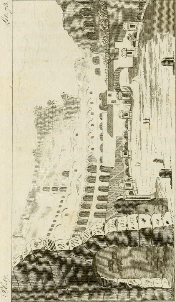 An illustration from Lettres sur l'Italie, écrites en 1785, 1824, leaf 79