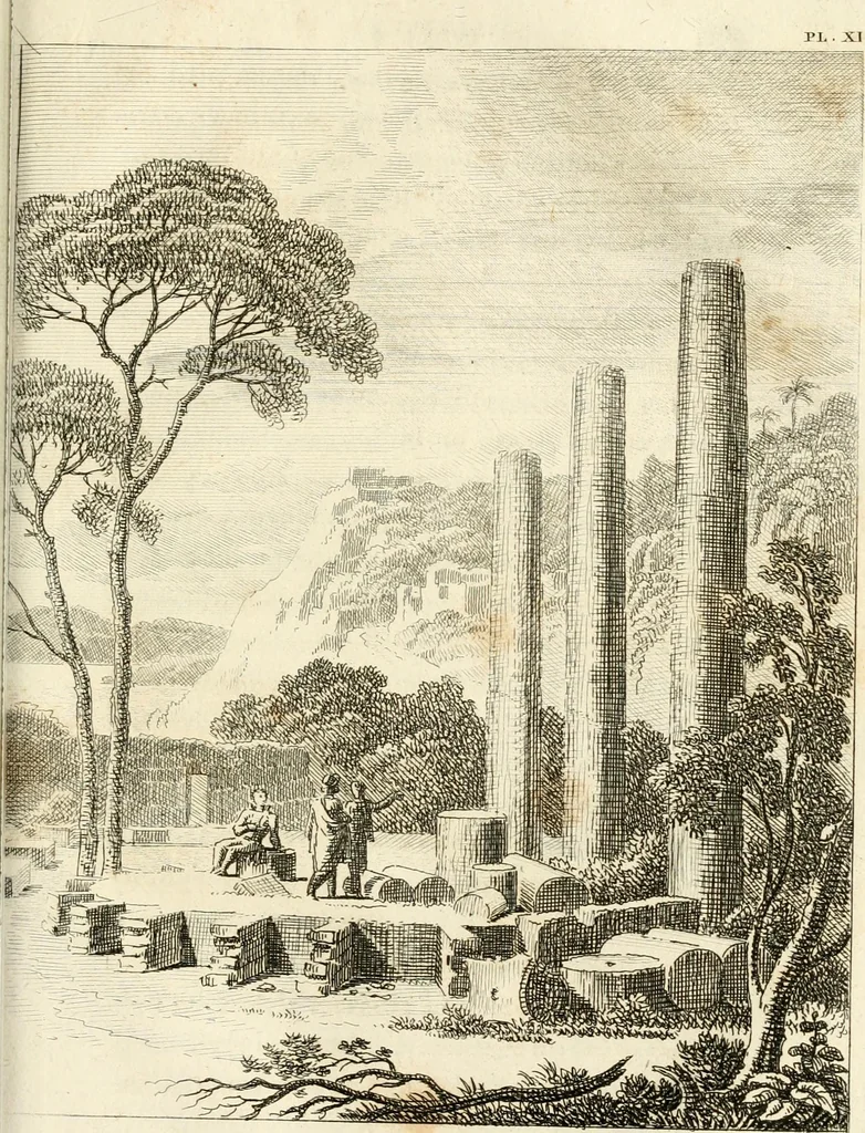 An illustration from Lettres sur l'Italie : faisant suite aux Lettres sur la Morée, l'Hellespont et Constantinople, 1819, leaf 322