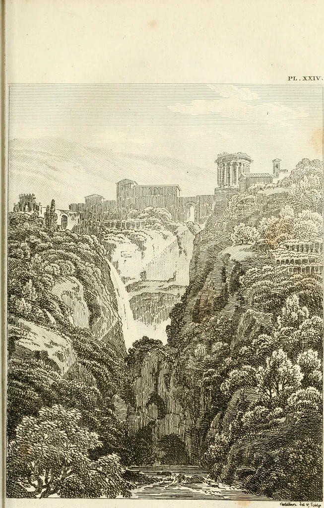 An illustration from Lettres sur l'Italie : faisant suite aux Lettres sur la Morée, l'Hellespont et Constantinople, 1819, leaf 123