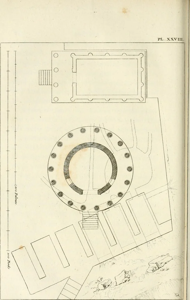 An illustration from Lettres sur l'Italie : faisant suite aux Lettres sur la Morée, l'Hellespont et Constantinople, 1819, leaf 170