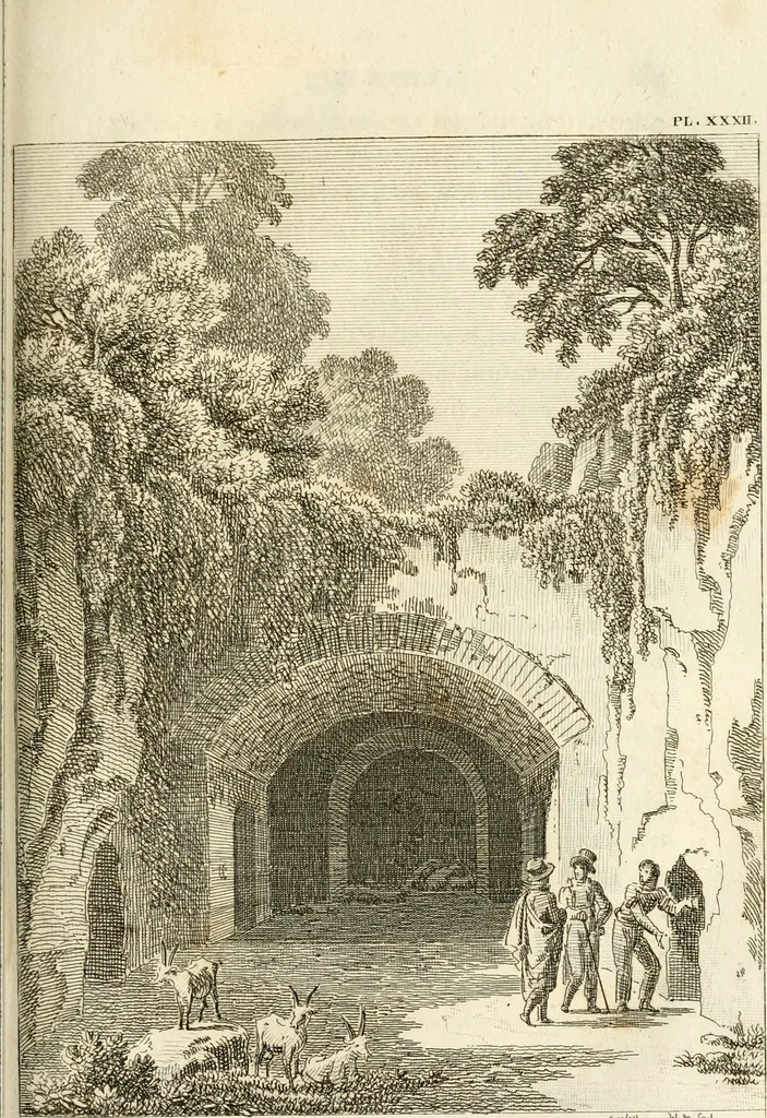 An illustration from Lettres sur l'Italie : faisant suite aux Lettres sur la Morée, l'Hellespont et Constantinople, 1819, leaf 203
