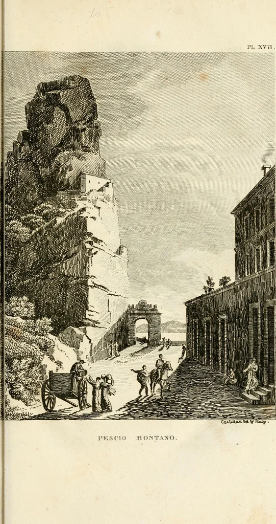 An illustration from Lettres sur l'Italie : faisant suite aux Lettres sur la Morée, l'Hellespont et Constantinople, 1819, leaf 21
