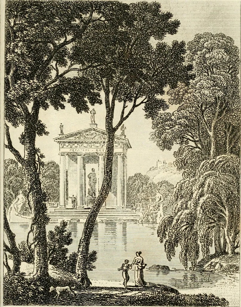 An illustration from Lettres sur l'Italie : faisant suite aux Lettres sur la Morée, l'Hellespont et Constantinople, 1819, leaf 341