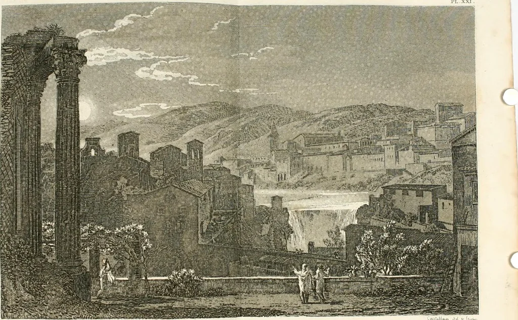 An illustration from Lettres sur l'Italie : faisant suite aux Lettres sur la Morée, l'Hellespont et Constantinople, 1819, leaf 82