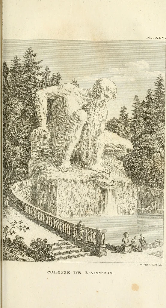 An illustration from Lettres sur l'Italie : faisant suite aux Lettres sur la Morée, l'Hellespont et Constantinople, 1819, leaf 282