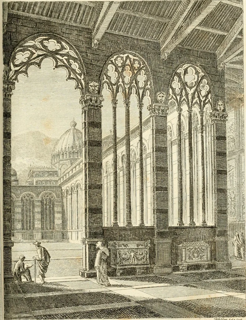 An illustration from Lettres sur l'Italie : faisant suite aux Lettres sur la Morée, l'Hellespont et Constantinople, 1819, leaf 302