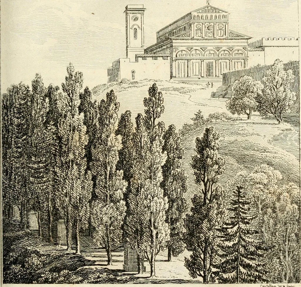 An illustration from Lettres sur l'Italie : faisant suite aux Lettres sur la Morée, l'Hellespont et Constantinople, 1819, leaf 58