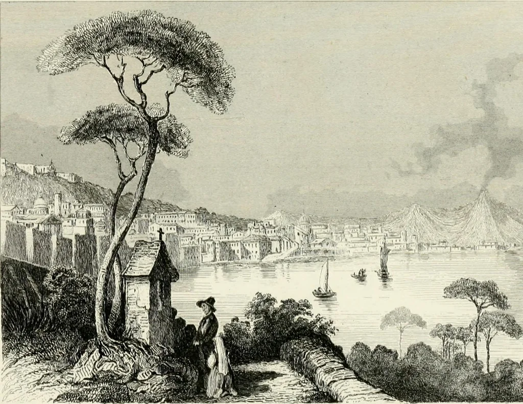 An illustration from Lettres sur l'Italie, en 1785, 1843, leaf 211