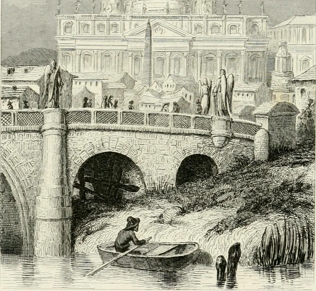An illustration from Lettres sur l'Italie, en 1785, 1843, leaf 7