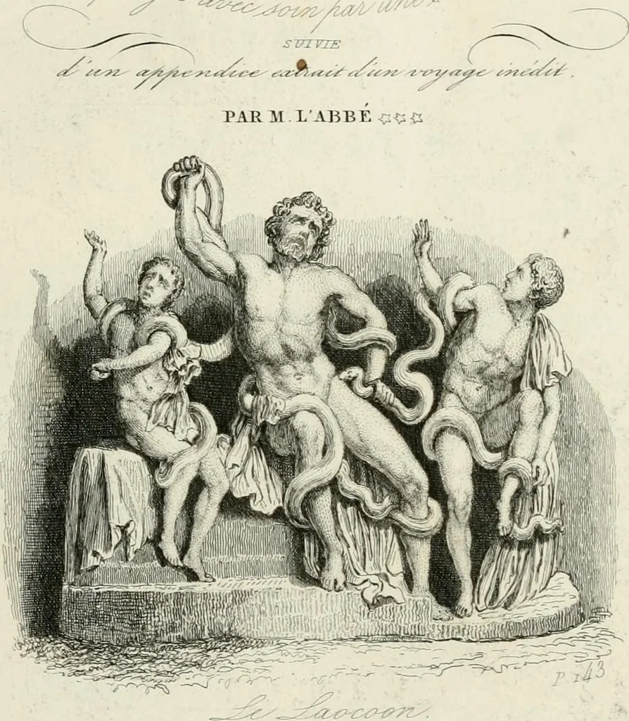 An illustration from Lettres sur l'Italie, en 1785, 1843, leaf 8