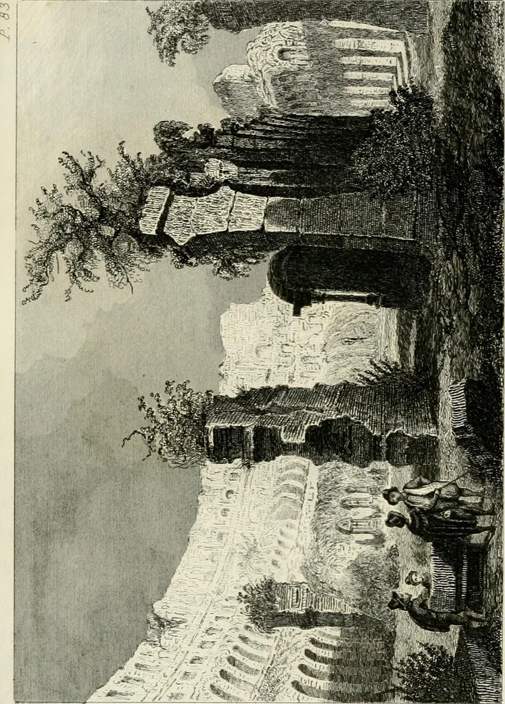 An illustration from Lettres sur l'Italie, en 1785, 1843, leaf 90