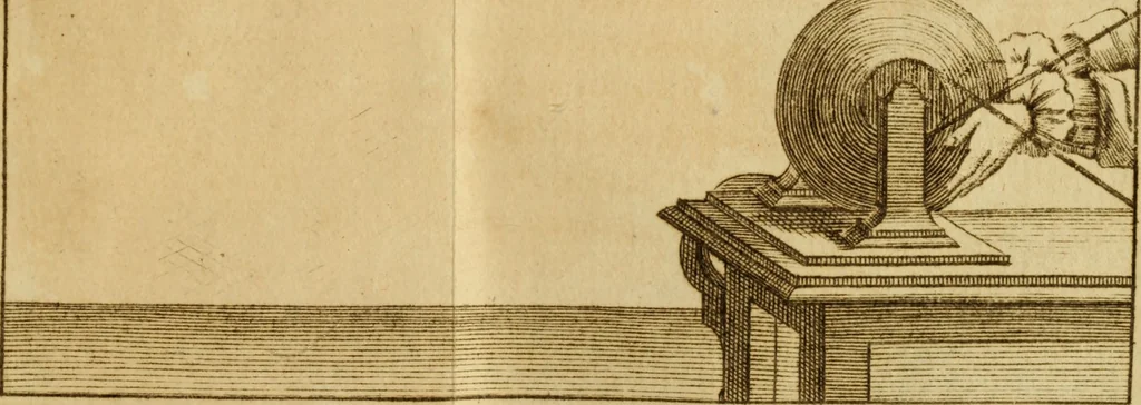 An illustration from Lettres sur l'électricité : dans lesquelles on examine les dernieres découvertes qui ont été faites sur cette matiére & les conséquences que l'on en peut tirer, 1753, leaf 174