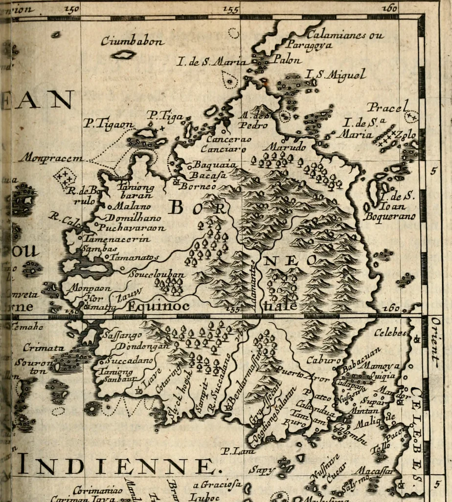 An illustration from L'Europe [l'Asie, l'Afrique, l'Amerique] en plusieurs cartes, e n plusieurs cartes, et en divers traittés de geographie et d'histoire .., 1683, leaf 228