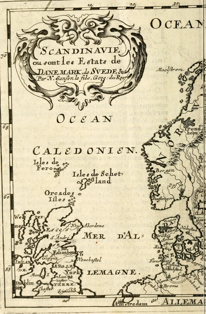 An illustration from L'Europe [l'Asie, l'Afrique, l'Amerique] en plusieurs cartes, e n plusieurs cartes, et en divers traittés de geographie et d'histoire .., 1683, leaf 23