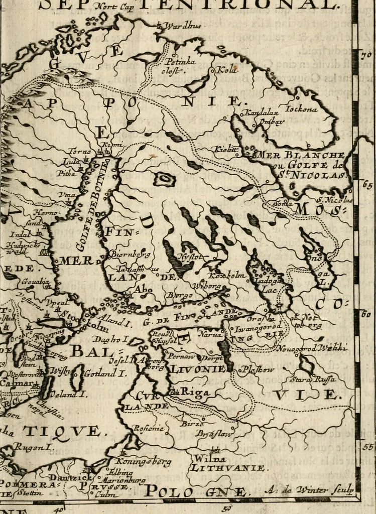An illustration from L'Europe [l'Asie, l'Afrique, l'Amerique] en plusieurs cartes, e n plusieurs cartes, et en divers traittés de geographie et d'histoire .., 1683, leaf 24