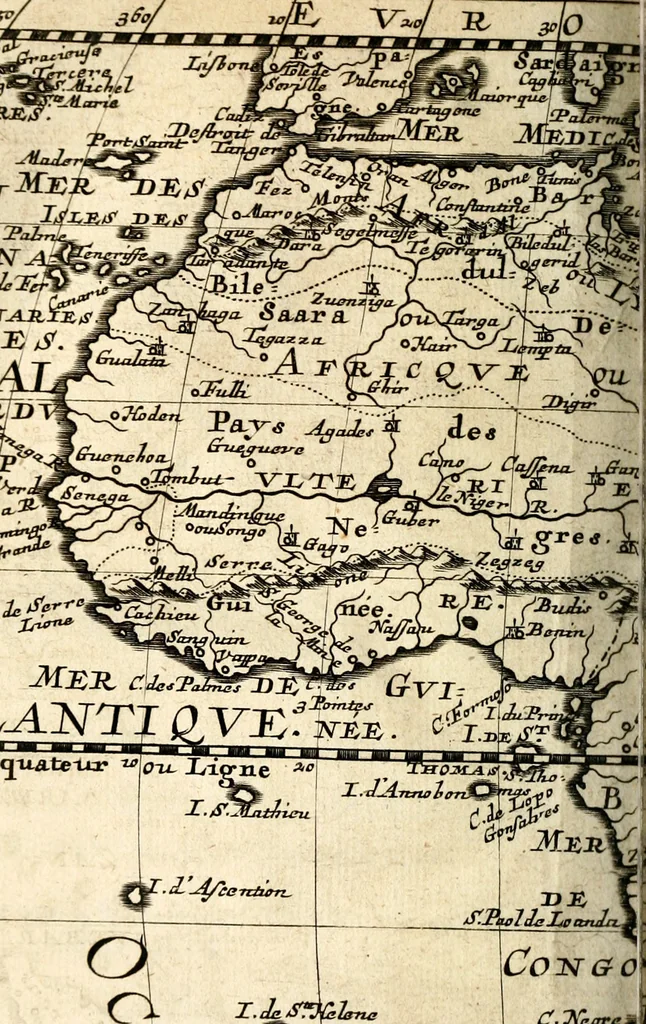 An illustration from L'Europe [l'Asie, l'Afrique, l'Amerique] en plusieurs cartes, e n plusieurs cartes, et en divers traittés de geographie et d'histoire .., 1683, leaf 249
