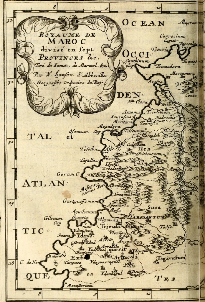 An illustration from L'Europe [l'Asie, l'Afrique, l'Amerique] en plusieurs cartes, e n plusieurs cartes, et en divers traittés de geographie et d'histoire .., 1683, leaf 261