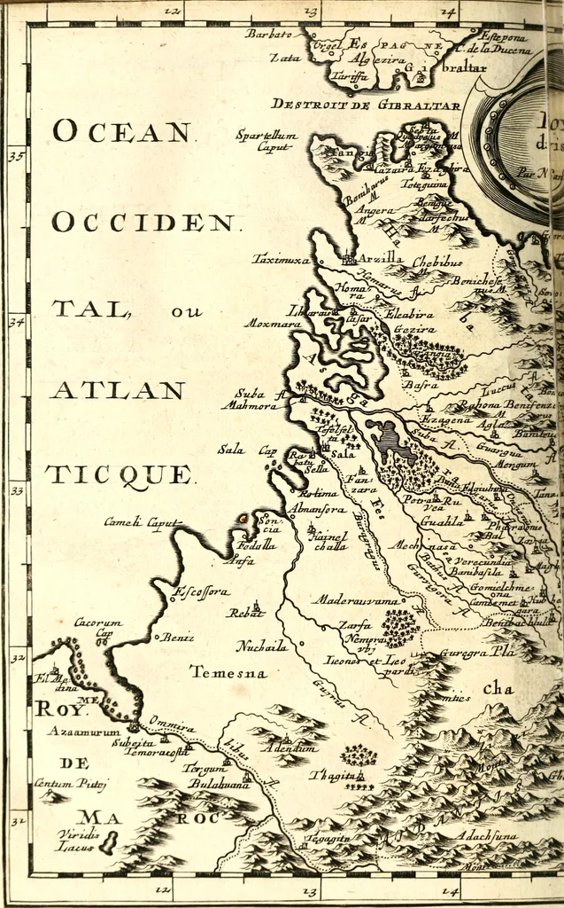 An illustration from L'Europe [l'Asie, l'Afrique, l'Amerique] en plusieurs cartes, e n plusieurs cartes, et en divers traittés de geographie et d'histoire .., 1683, leaf 269