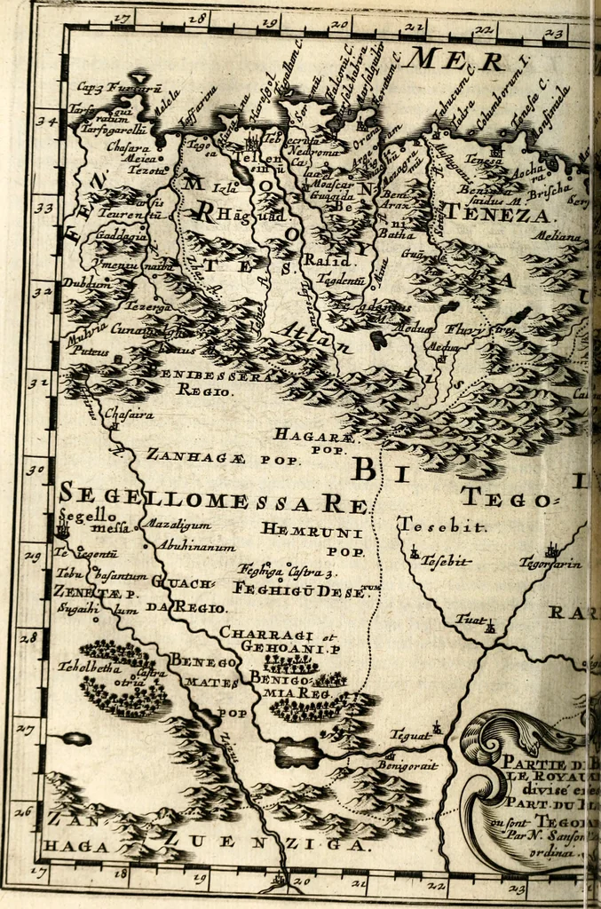 An illustration from L'Europe [l'Asie, l'Afrique, l'Amerique] en plusieurs cartes, e n plusieurs cartes, et en divers traittés de geographie et d'histoire .., 1683, leaf 281