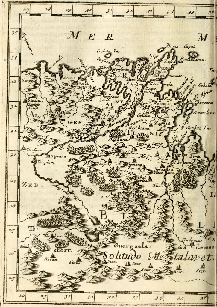 An illustration from L'Europe [l'Asie, l'Afrique, l'Amerique] en plusieurs cartes, e n plusieurs cartes, et en divers traittés de geographie et d'histoire .., 1683, leaf 293