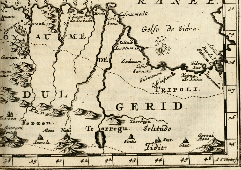 An illustration from L'Europe [l'Asie, l'Afrique, l'Amerique] en plusieurs cartes, e n plusieurs cartes, et en divers traittés de geographie et d'histoire .., 1683, leaf 294