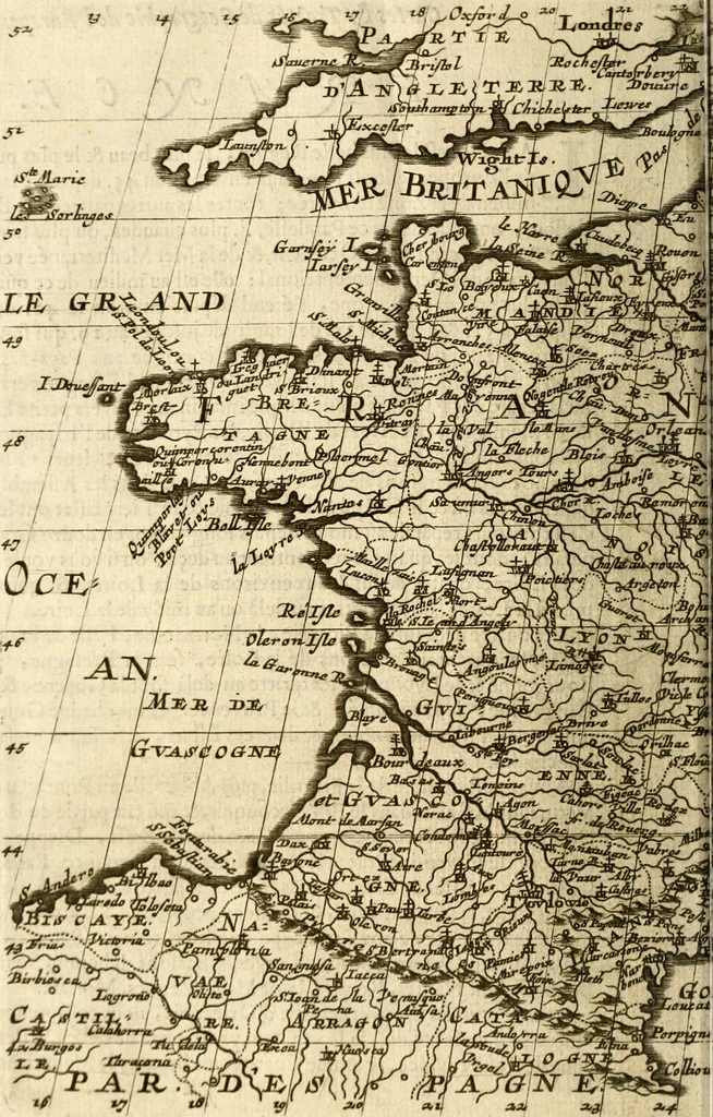 An illustration from L'Europe [l'Asie, l'Afrique, l'Amerique] en plusieurs cartes, e n plusieurs cartes, et en divers traittés de geographie et d'histoire .., 1683, leaf 31