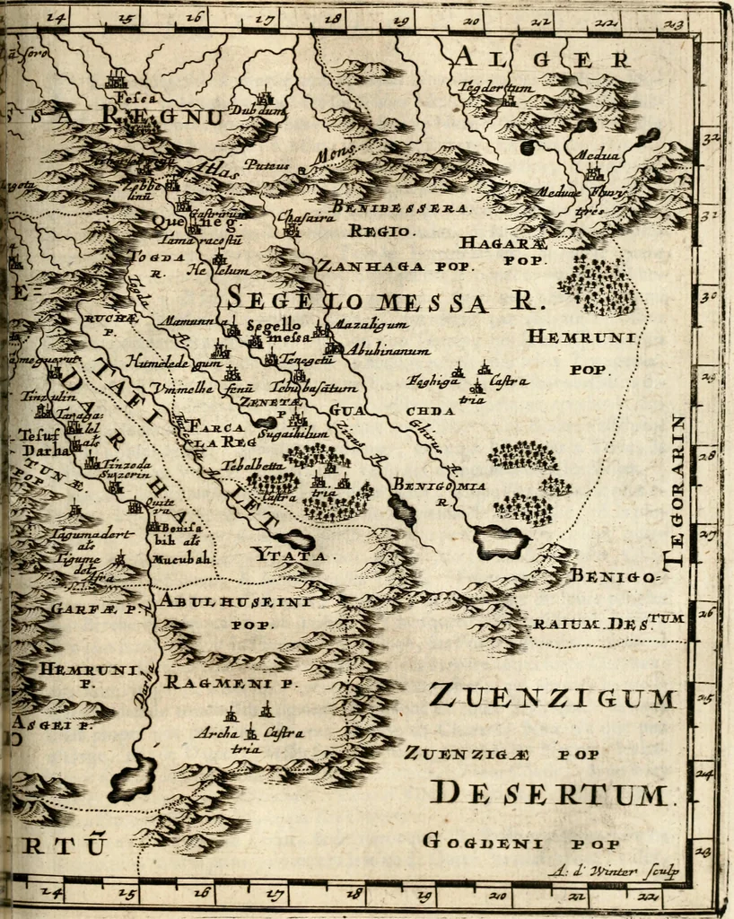 An illustration from L'Europe [l'Asie, l'Afrique, l'Amerique] en plusieurs cartes, e n plusieurs cartes, et en divers traittés de geographie et d'histoire .., 1683, leaf 310