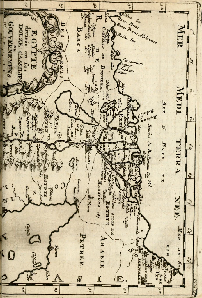 An illustration from L'Europe [l'Asie, l'Afrique, l'Amerique] en plusieurs cartes, e n plusieurs cartes, et en divers traittés de geographie et d'histoire .., 1683, leaf 318
