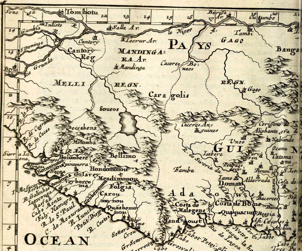 An illustration from L'Europe [l'Asie, l'Afrique, l'Amerique] en plusieurs cartes, e n plusieurs cartes, et en divers traittés de geographie et d'histoire .., 1683, leaf 337