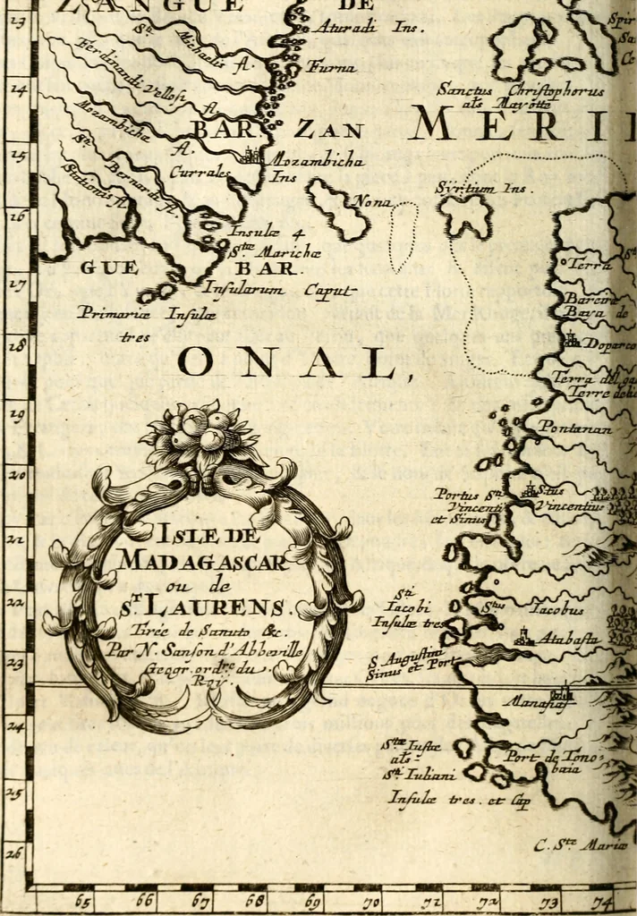 An illustration from L'Europe [l'Asie, l'Afrique, l'Amerique] en plusieurs cartes, e n plusieurs cartes, et en divers traittés de geographie et d'histoire .., 1683, leaf 377