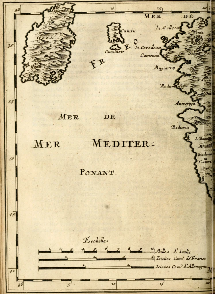 An illustration from L'Europe [l'Asie, l'Afrique, l'Amerique] en plusieurs cartes, e n plusieurs cartes, et en divers traittés de geographie et d'histoire .., 1683, leaf 405