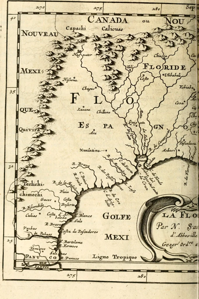 An illustration from L'Europe [l'Asie, l'Afrique, l'Amerique] en plusieurs cartes, e n plusieurs cartes, et en divers traittés de geographie et d'histoire .., 1683, leaf 439