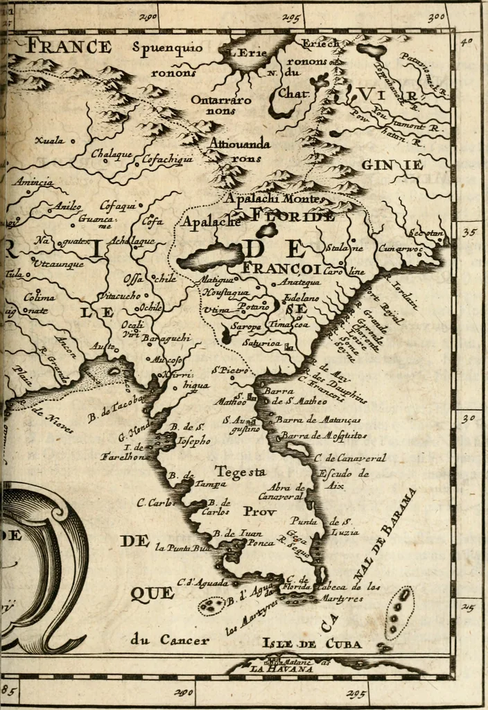 An illustration from L'Europe [l'Asie, l'Afrique, l'Amerique] en plusieurs cartes, e n plusieurs cartes, et en divers traittés de geographie et d'histoire .., 1683, leaf 440