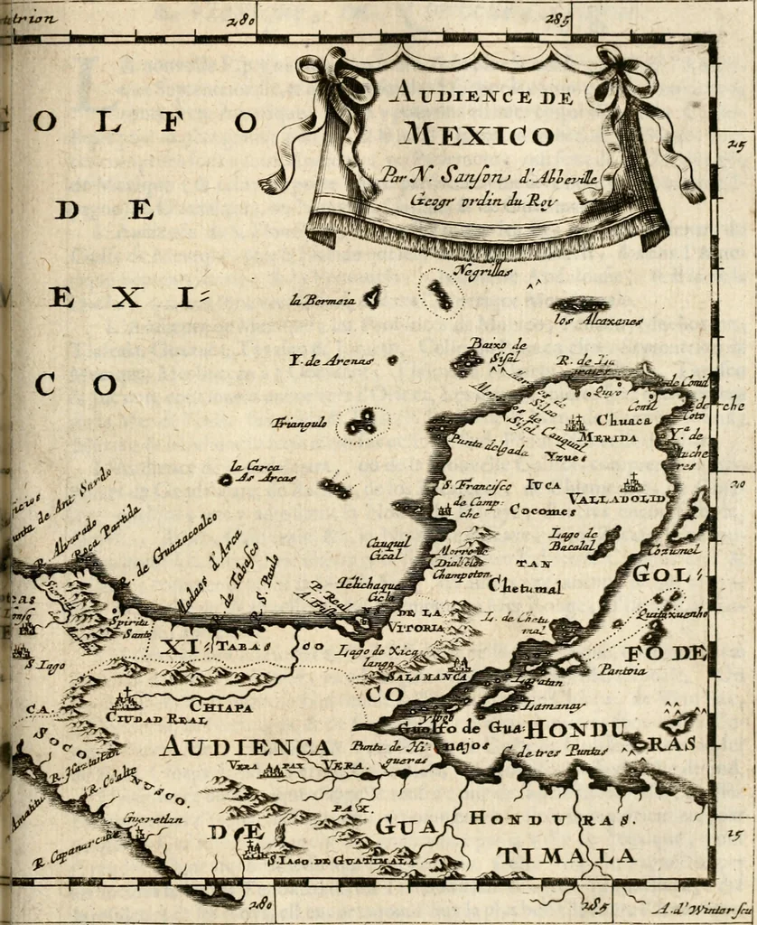 An illustration from L'Europe [l'Asie, l'Afrique, l'Amerique] en plusieurs cartes, e n plusieurs cartes, et en divers traittés de geographie et d'histoire .., 1683, leaf 448