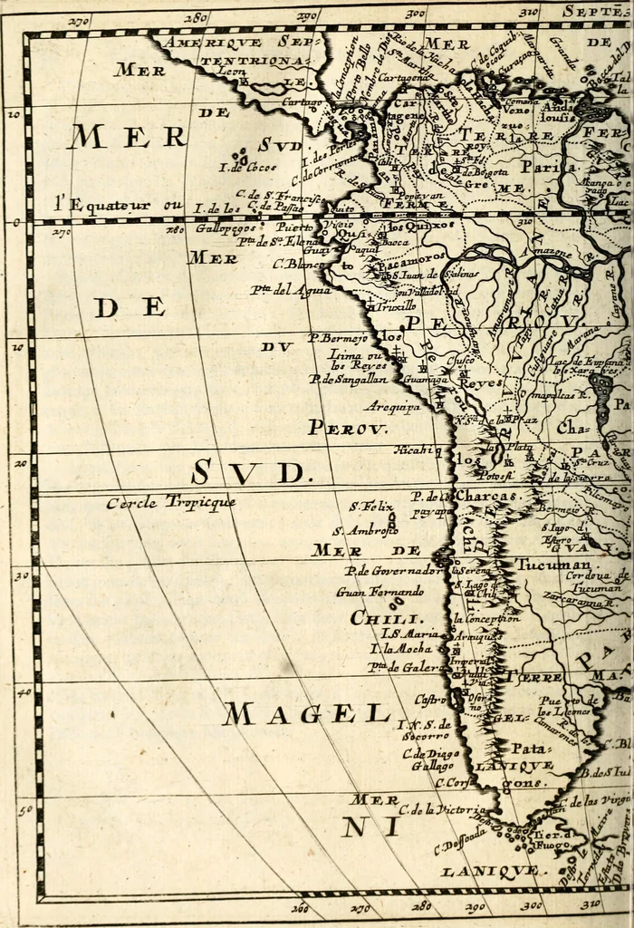 An illustration from L'Europe [l'Asie, l'Afrique, l'Amerique] en plusieurs cartes, e n plusieurs cartes, et en divers traittés de geographie et d'histoire .., 1683, leaf 483