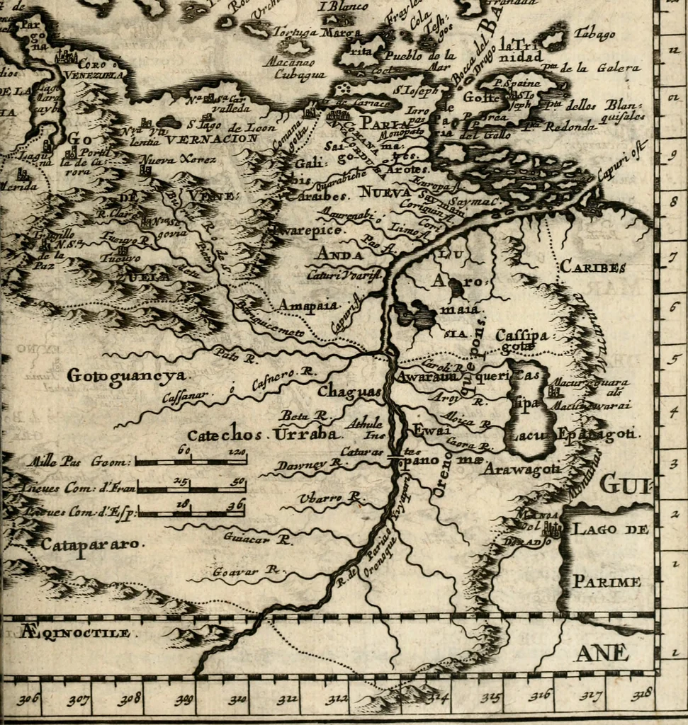 An illustration from L'Europe [l'Asie, l'Afrique, l'Amerique] en plusieurs cartes, e n plusieurs cartes, et en divers traittés de geographie et d'histoire .., 1683, leaf 492