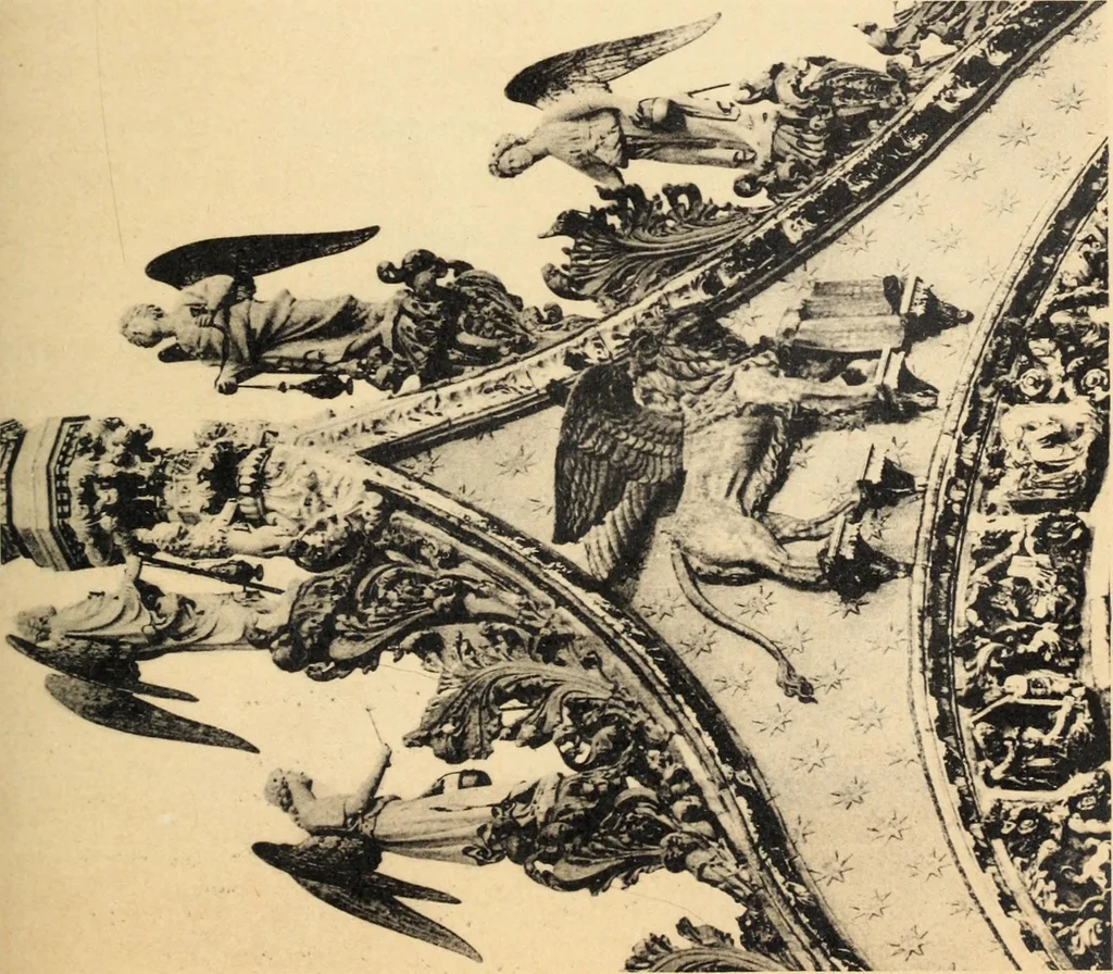 An illustration from Le val d'Arno, 1911, leaf 132