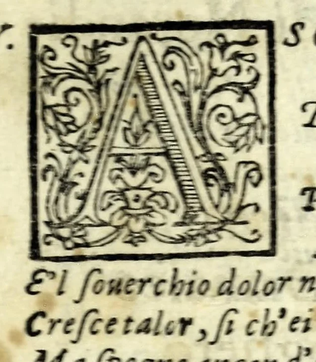 An illustration from L'Evandro : tragedia, 1613, leaf 9