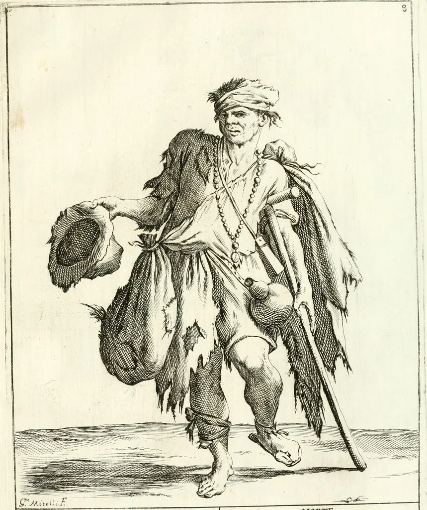 An illustration from Le ventiqvattr' hore dell' hvmana felicità : invenzione disegno ed intaglio, 1675, leaf 26