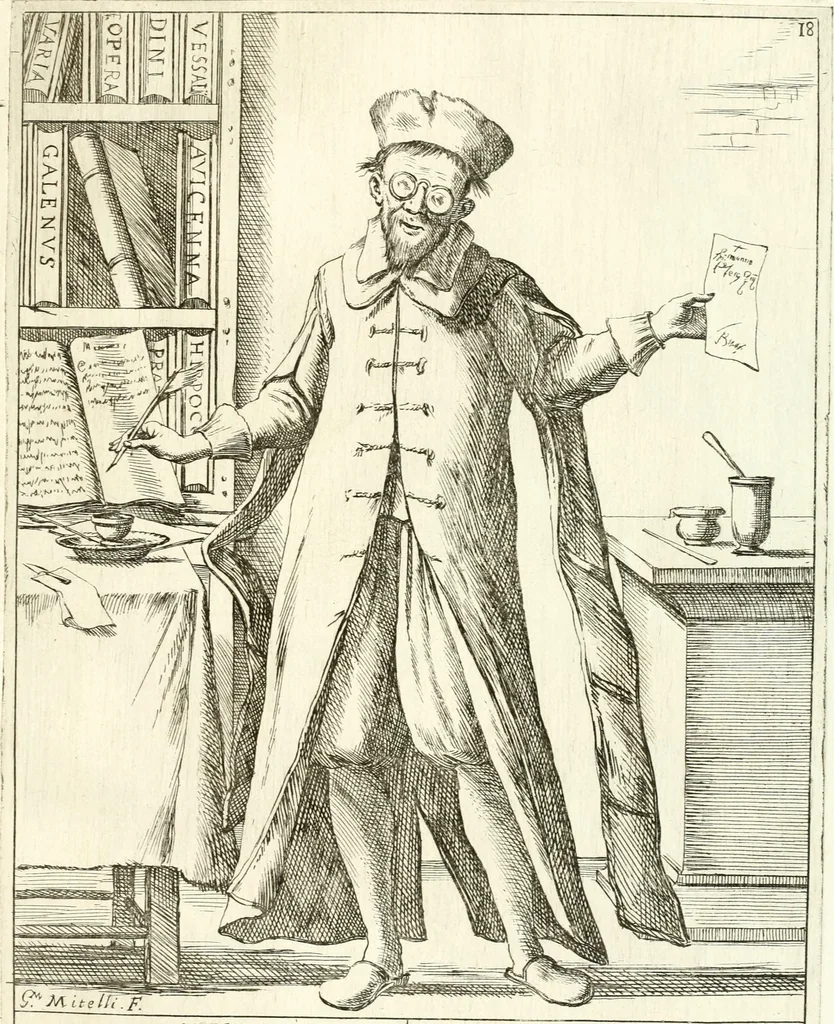 An illustration from Le ventiqvattr' hore dell' hvmana felicità : invenzione disegno ed intaglio, 1675, leaf 46
