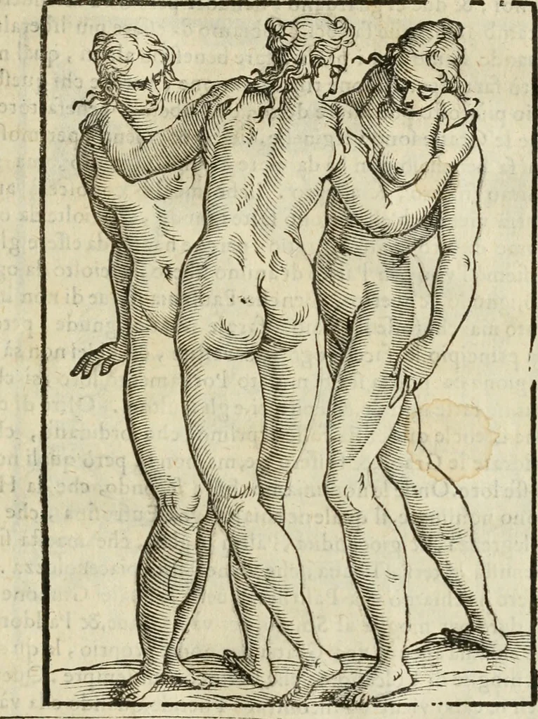 An illustration from Le vere e nove imagini de gli dei delli antichi di Vicenzo Cartari Reggiano. Ridotte da capo a piedi in questa nouissima impressione alle loro reali, & non piu per l'adietro osseruate simiglianze. Cauate da' marmi, bronzi, medaglie, gioie, & altre memorie antiche;, 1615, leaf 530