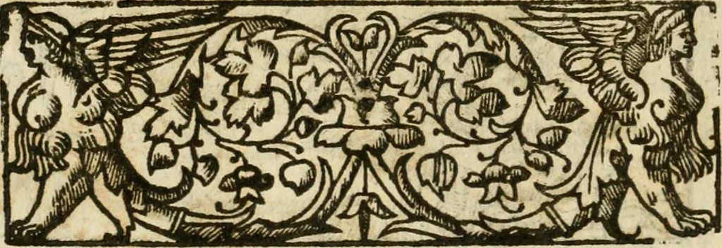 An illustration from Le vere e nove imagini de gli dei delli antichi di Vicenzo Cartari Reggiano. Ridotte da capo a piedi in questa nouissima impressione alle loro reali, & non piu per l'adietro osseruate simiglianze. Cauate da' marmi, bronzi, medaglie, gioie, & altre memorie antiche;, 1615, leaf 605