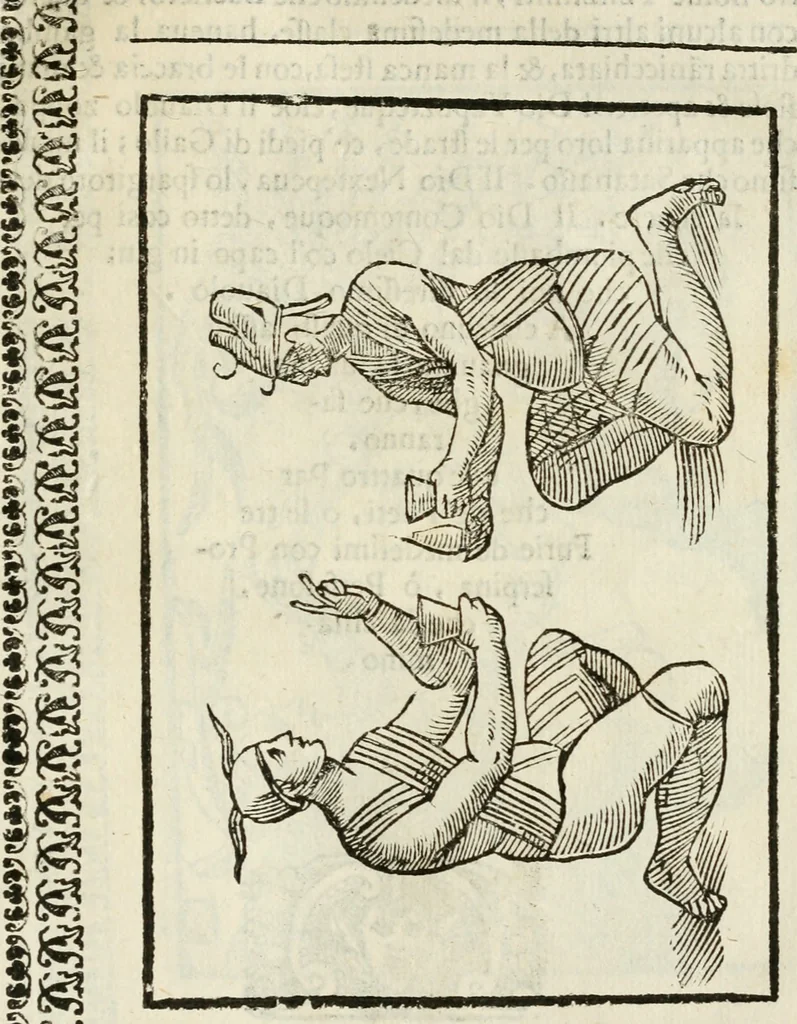 An illustration from Le vere e nove imagini de gli dei delli antichi di Vicenzo Cartari Reggiano. Ridotte da capo a piedi in questa nouissima impressione alle loro reali, & non piu per l'adietro osseruate simiglianze. Cauate da' marmi, bronzi, medaglie, gioie, & altre memorie antiche;, 1615, leaf 618