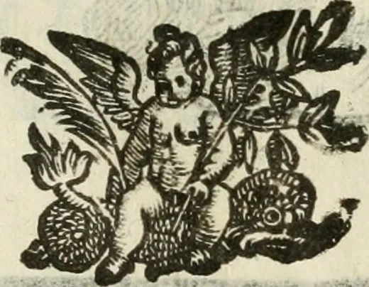 An illustration from Le vere e nove imagini de gli dei delli antichi di Vicenzo Cartari Reggiano. Ridotte da capo a piedi in questa nouissima impressione alle loro reali, & non piu per l'adietro osseruate simiglianze. Cauate da' marmi, bronzi, medaglie, gioie, & altre memorie antiche;, 1615, leaf 652