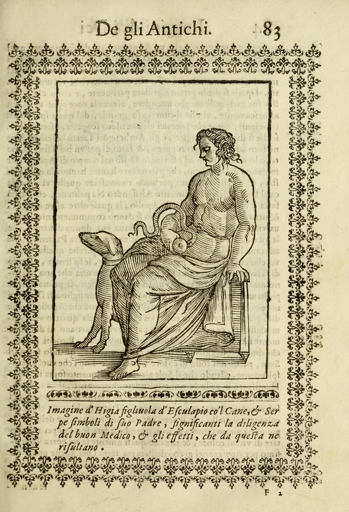 An illustration from Le vere e nove imagini de gli dei delli antichi, 1615, leaf 125
