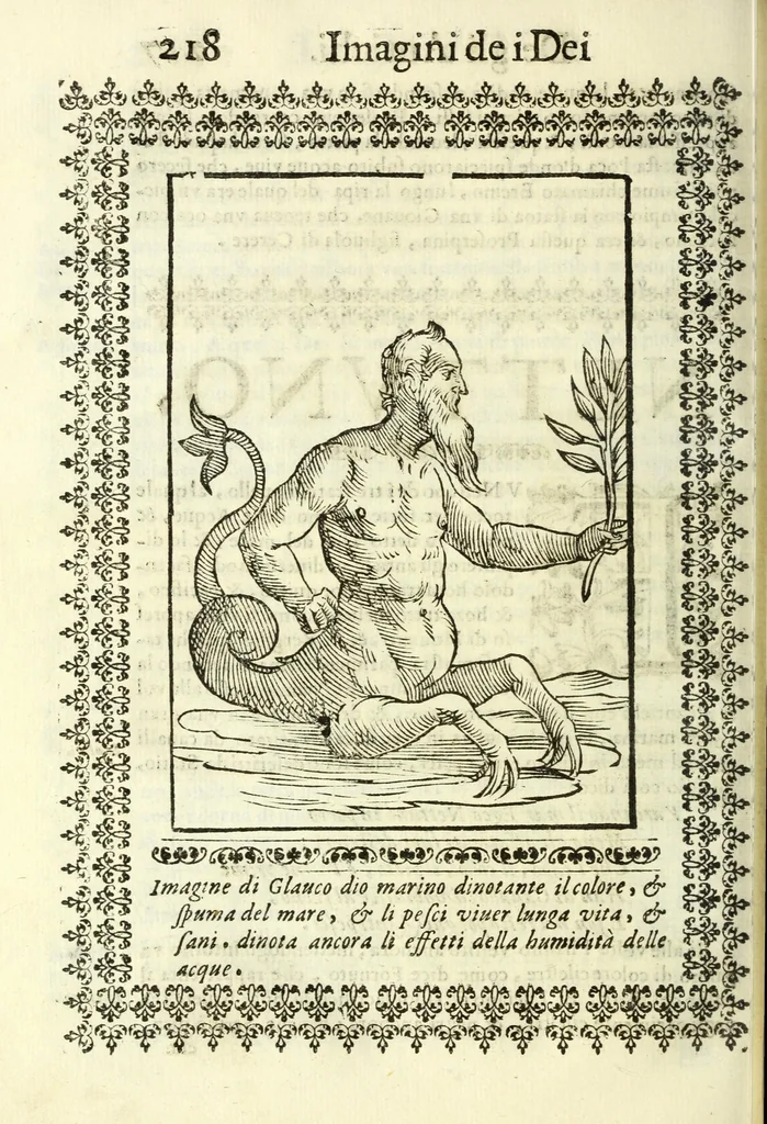 An illustration from Le vere e nove imagini de gli dei delli antichi, 1615, leaf 260